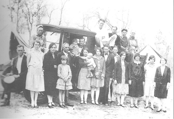 Some Niceville 1933 CCC Workers and Family Members
